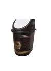 Melisa click billenős szemetes mintás 3,5l ME-031 Blackmetallic