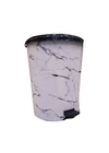 Tuffex pedálos szemetes mintás 25l TP2218 Márvány