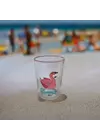 Rakle pohár flamingó mintával