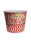 Tuffex popcorn vödör TP521 piros csíkos