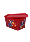 Tuffex Superman tároló doboz 24l TP601-51 ÚJ félignyitva