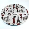 Zucci tálca bőr hatású kerek 36cm KU-601 Zucci tálca bőr hatású kerek 36cm KU-601