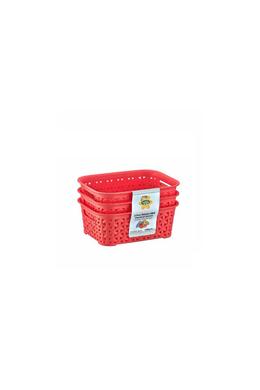 Hobby kosár rattan mini 3db 041254