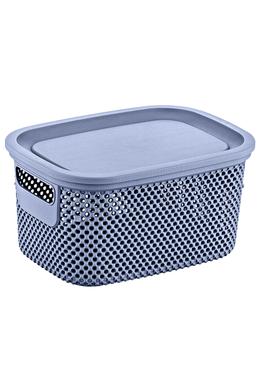Hobby kosár tetővel nickel 6l 041287 ÚJ