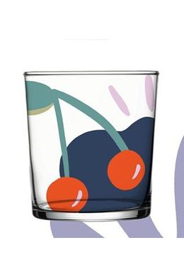 Rakle pohár vizes cherry 380ml  FRU240-1 ÚJ