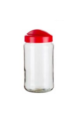 Berossi tároló üveg 1,5l vörös IK19346 ÚJ