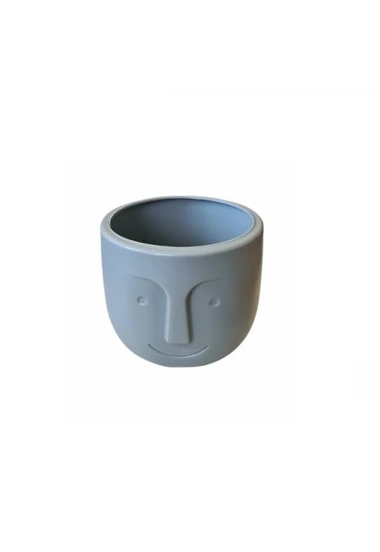 Dogus kaspó arc mintás 0,7l, 10x11x11cm GMP-911
