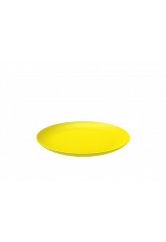 Berossi tányér kerek funny napsárga IK50034